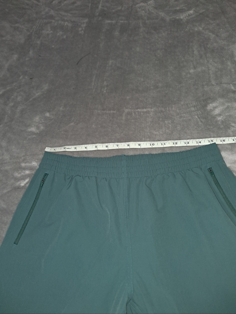Outdoor Voices Rectrek Womens Green Teal Elastic Waist Pants Pockets Hiking XL. - Picture 5 of 8